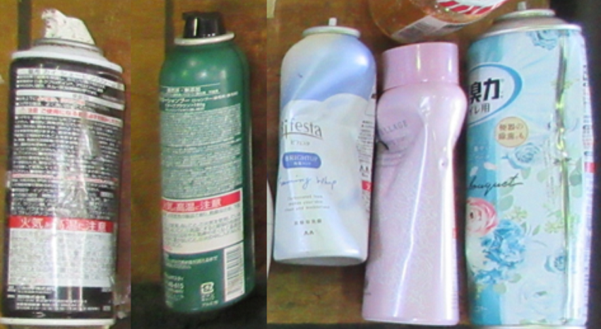 カンは容器包装プラスチックで出すことができません